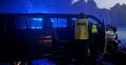 Ostróda: Tragiczny wypadek. Zginął 38-letni kierowca busa