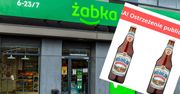 Piwo Miłosław wycofane z Żabki. "Ciało obce" w butelce