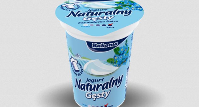 Bakoma reklamuje jogurt Naturalny Gęsty jako lżejszy od śmietany (wideo)