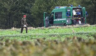 Fragmenty drona na Lubelszczyźnie. Są ustalenia MSWiA