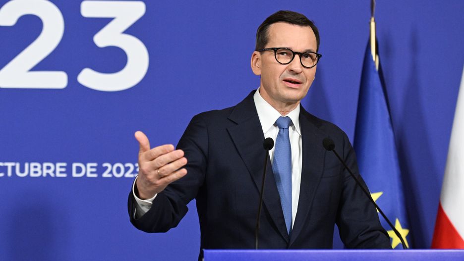 Mateusz Morawiecki
Grenada, Hiszpania, 06.10.2023. Premier RP Mateusz Morawiecki podczas konferencji prasowej po nieformalnym szczycie Rady Europejskiej w Grenadzie, 6 bm. (mr) PAP/Radek Pietruszka
Radek Pietruszka
dyplomacja, konferencja, polityk, polityka, prasowa, rada europejska, spotkanie, szczyt