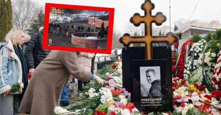 Tłumy przed grobem Nawalnego. Rzadkie zdjęcia z Rosji
