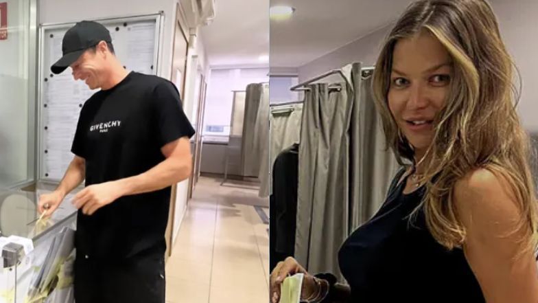 Anna i Robert Lewandowscy zagłosowali w Barcelonie 