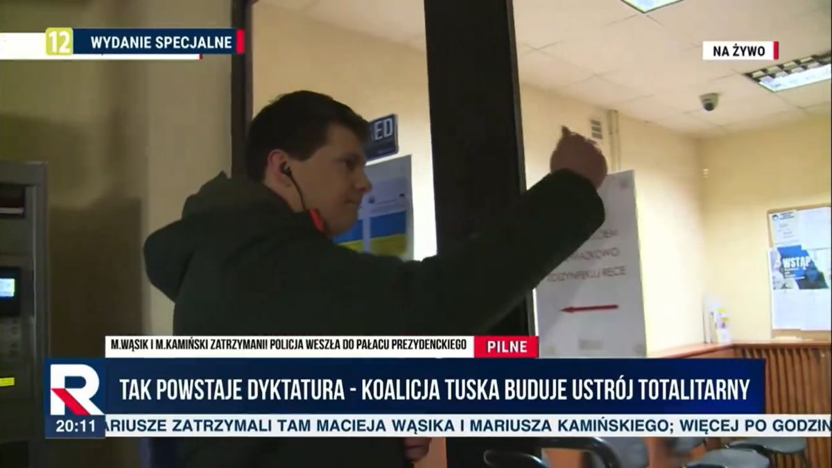 Telewizja Republika w końcu nie ustaliła, czy Kamiński i Wąsik zostali "uprowadzeni"