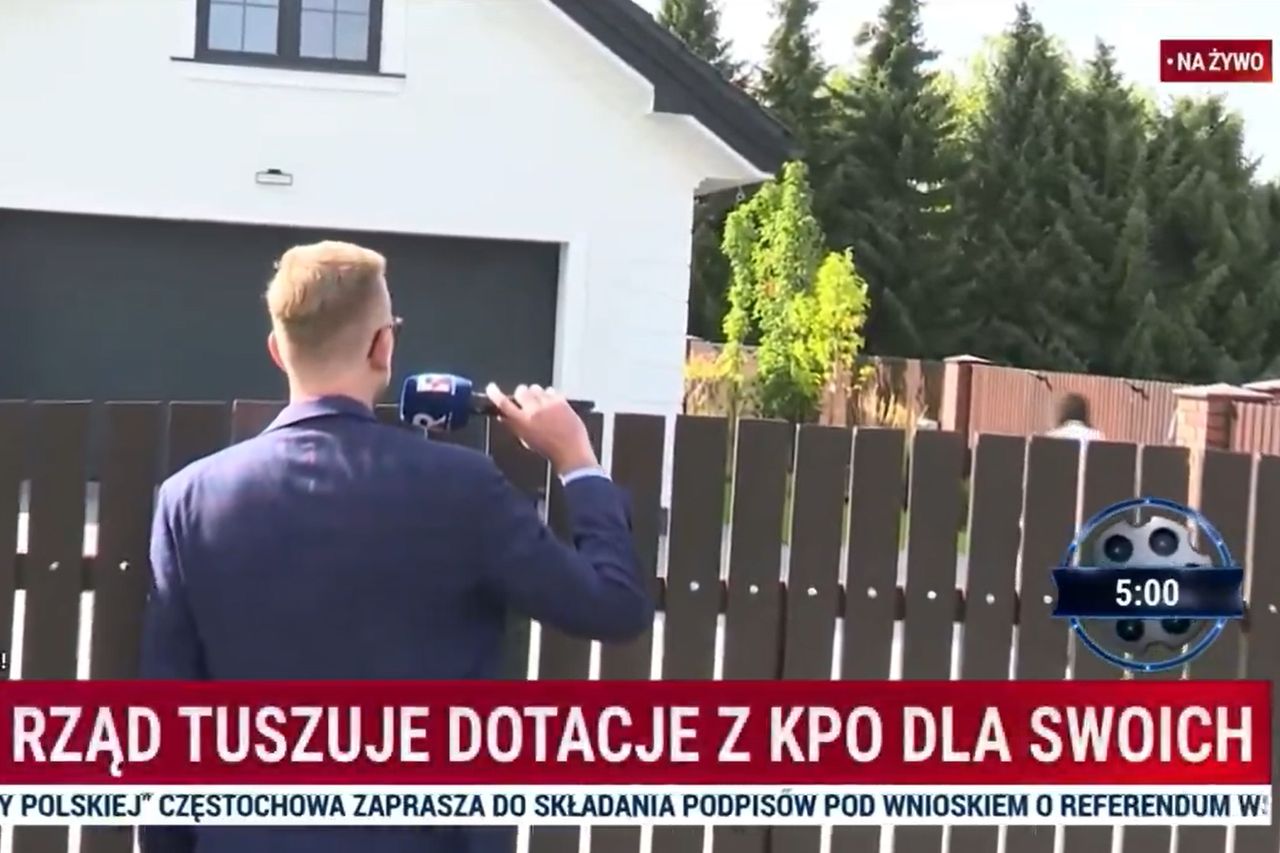 Republika zadawała posłom PO pytania zza płotu. Prawnik wyjaśnia, co z dobrami osobistymi