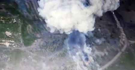 Nie było co zbierać. Potężne uderzenie w Rosjan w okolicach Charkowa