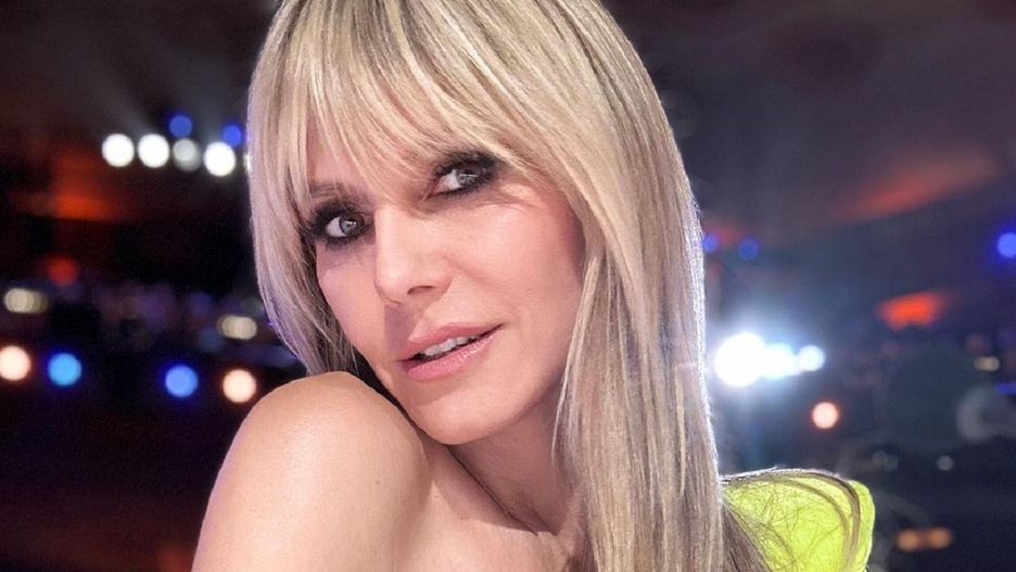 Heidi Klum w przezroczystej stylizacji na Coachella / Instagram.com/HeidiKlum