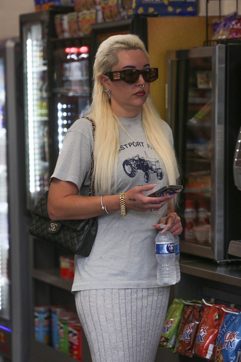 Amanda Bynes została "przyłapana" na stacji benzynowej