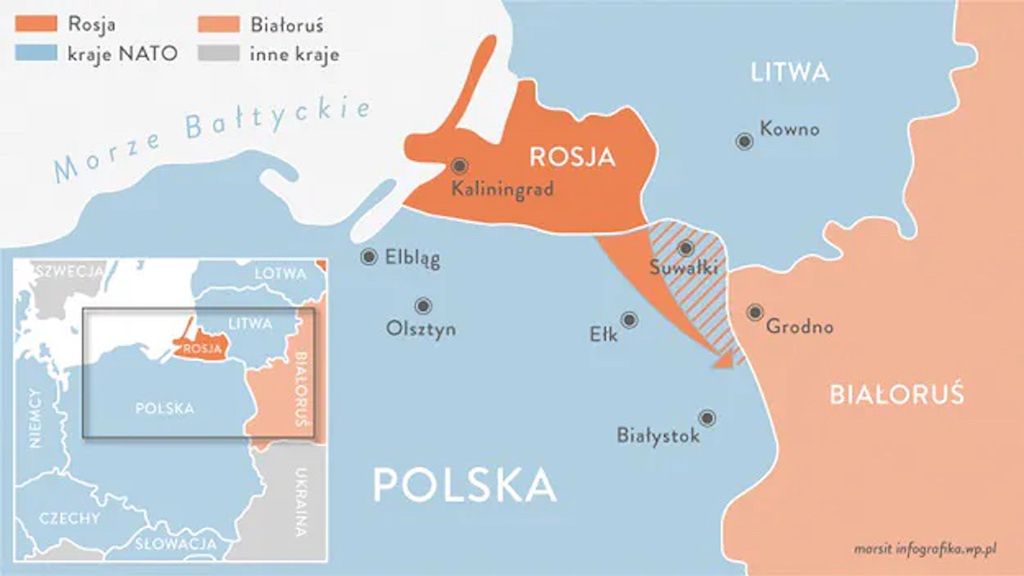 Zmiany w przesmyku suwalskim. Litwa planuje podwójne zastosowanie drogi