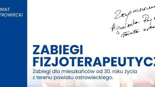 Zabiegi fizjoterapeutyczne dla mieszkańców 30+. Ruszył odbiór zaproszeń
