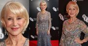 71-letnia Helen Mirren na czerwonym dywanie