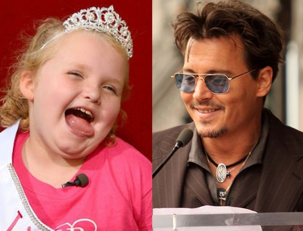 Johnny Deep UWIELBIA Honey Boo-Boo!