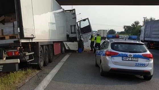 Warszawa. Wypadek na S8