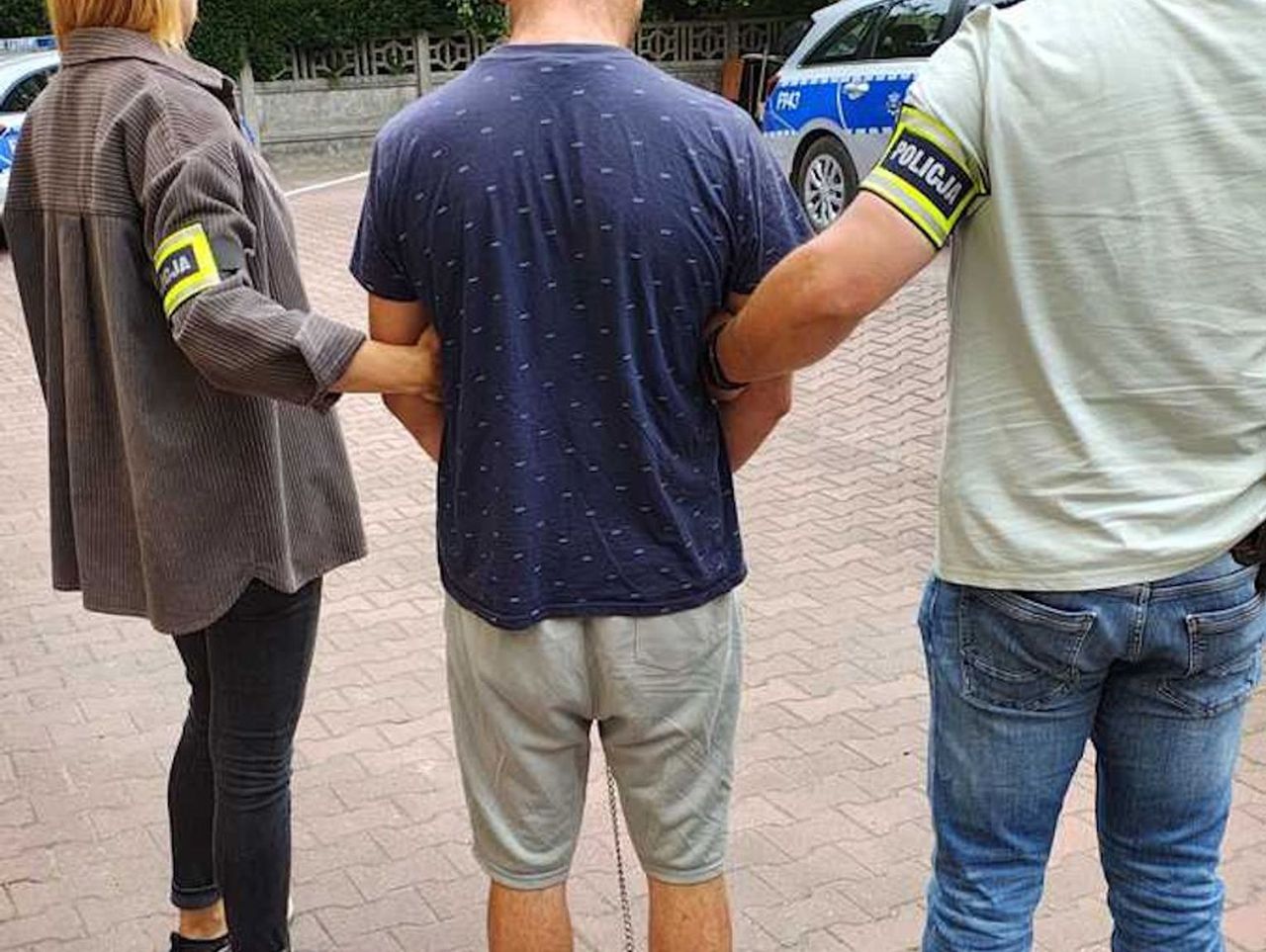 Pajęczno: 31-letni Ukrainiec podejrzewany o zabójstwo. Jego młodszy brat zginął po wypadnięciu z okna