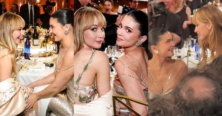 Psiapsiółki Jennifer Lawrence i Kylie Jenner DOKAZUJĄ na Złotych Globach: "Fajnie zobaczyć kogoś, kto nie jest wyniosły" (WIDEO)