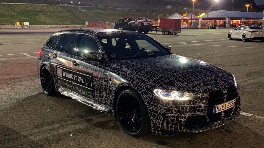 BMW M3 Touring w kamuflażu