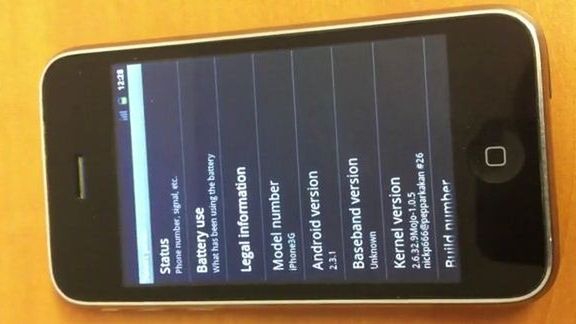 Android 2.3.1 Gingerbread dla urządzeń Apple'a już jest [wideo] 1
