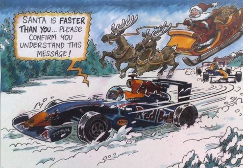Red Bull i najzabawniejsza kartka świąteczna