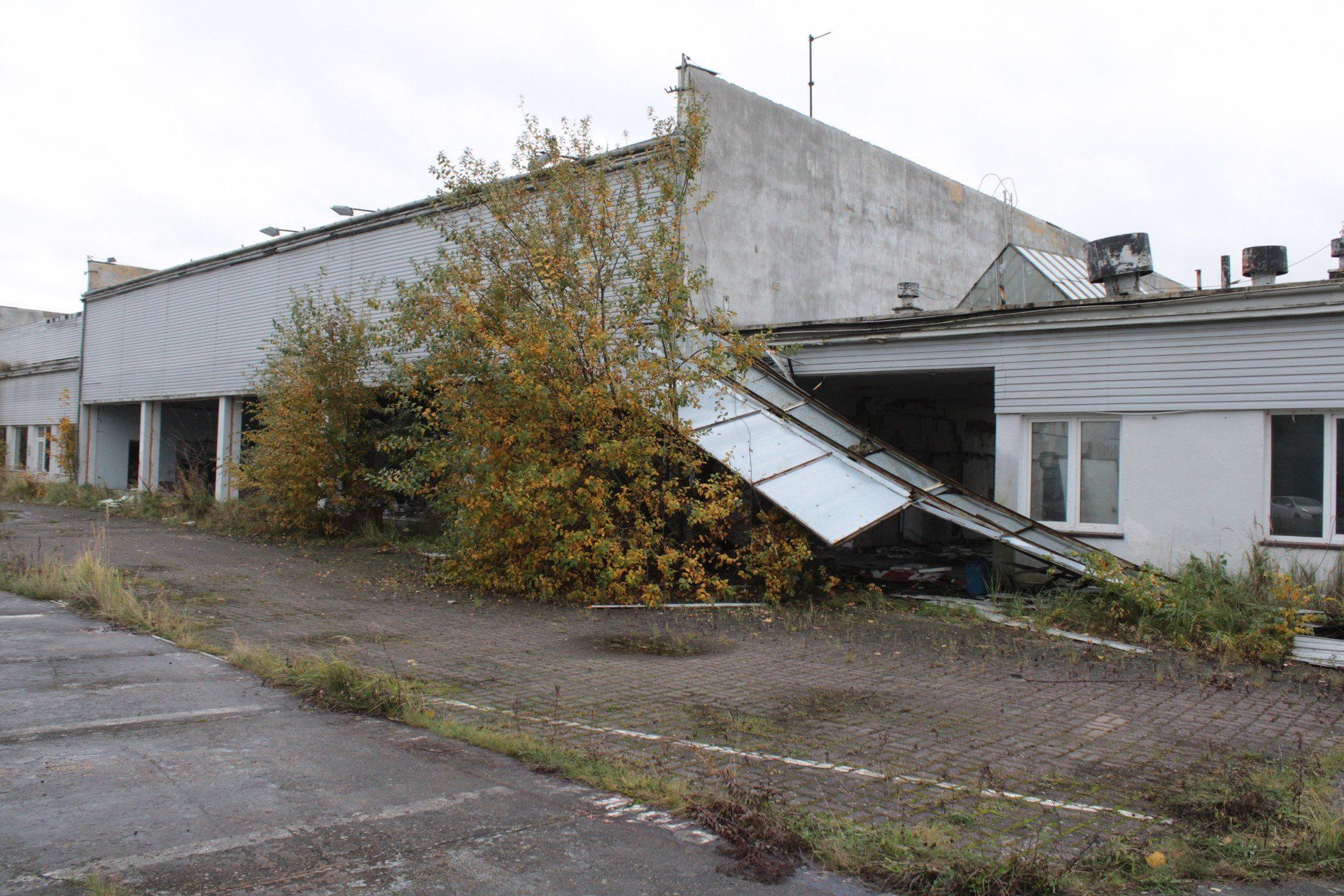 ZRUJNOWANE BUDYNKI PO GAZOPOLU