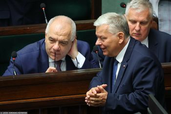 Kłótnia Sasina i Suskiego. Miały paść wulgaryzmy