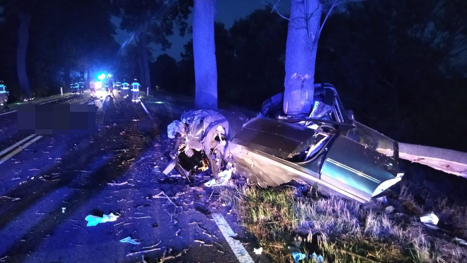 Tragiczny wypadek na lubuskim odcinku drogi krajowej nr 22