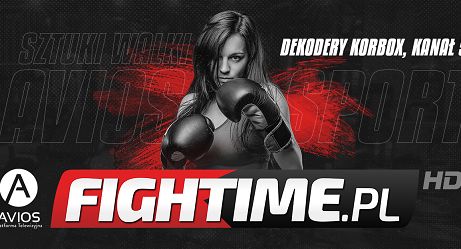 Internetowy kanał Fightime HD w Avios