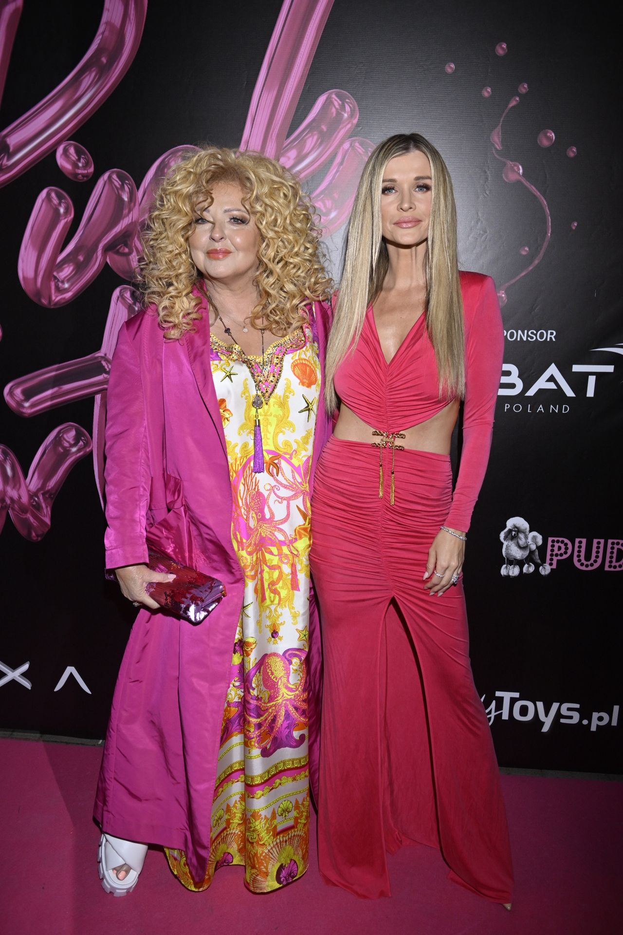 Magda Gessler i Joanna Krupa na "Pink Party"