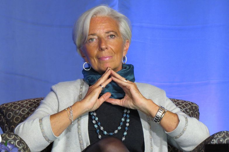 Christine Lagarde jest na czele Europejskiego Banku Centralnego.