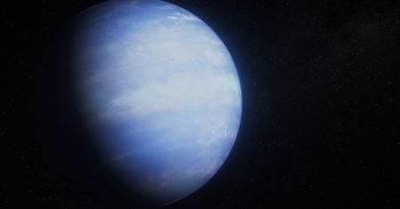 WASP-107b - planeta jak wata cukrowa, ale i jak maszyna do jej wytwarzania