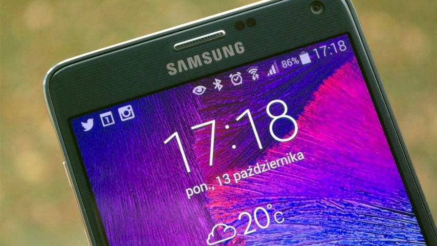 Samsung Galaxy Note 4 - wygląd, wykonanie i ergonomia 12