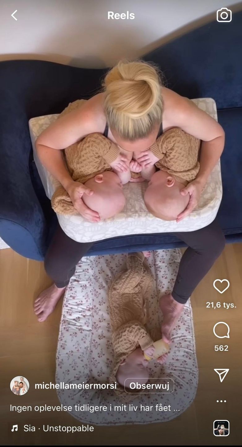 Duńska influencerka relacjonuje KARMIENIE TROJACZKÓW