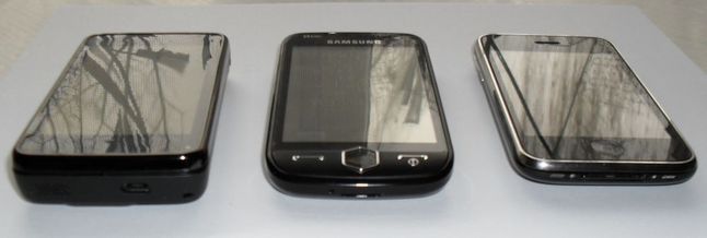 Nokia N900, Samsung Omnia 2, iPhone 3GS