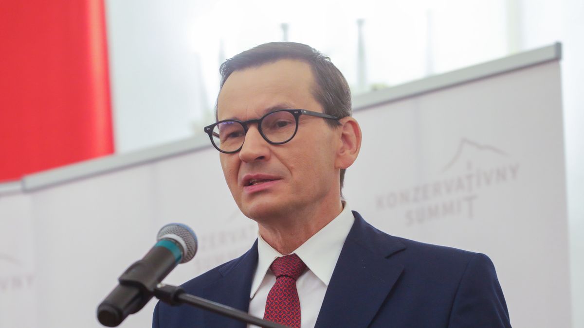 Na zdjęciu premier Mateusz Morawiecki