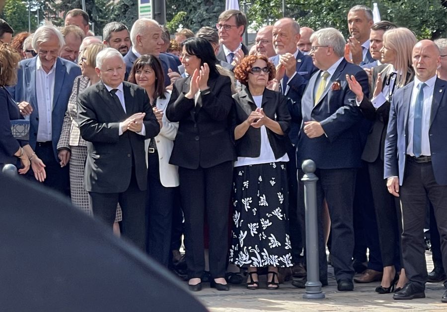 Odsłonięcie pomnika Lecha Kaczyńskiego w Tarnowie [18.06.2022]