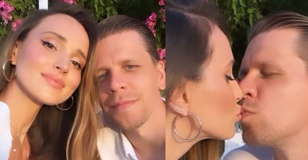 Marina Łuczenko i Wojtuś Szczęsny całują się na Instagramie na szóstą rocznicę ślubu. "Jak ona ZE MNĄ WYTRZYMUJE"
