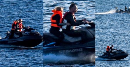 Andrzej Duda szaleje z CÓRKĄ NA SKUTERZE WODNYM (ZDJĘCIA)