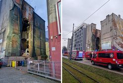 Łódź. Zawaliła się część kamienicy w centrum