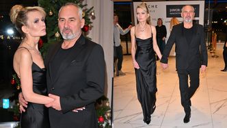 Jacek Kopczyński i jego ukochana Agnieszka debiutują na ściance jako MAŁŻEŃSTWO (ZDJĘCIA)