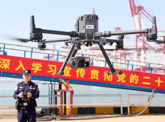 Chiny ograniczają sprzedaż dronów na Zachód. Wspierają nimi Rosję