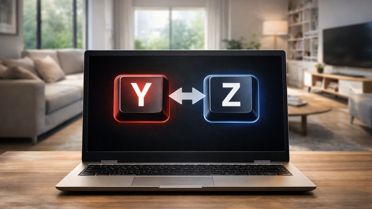 Jak zamienić Y na Z na klawiaturze w systemie Windows?