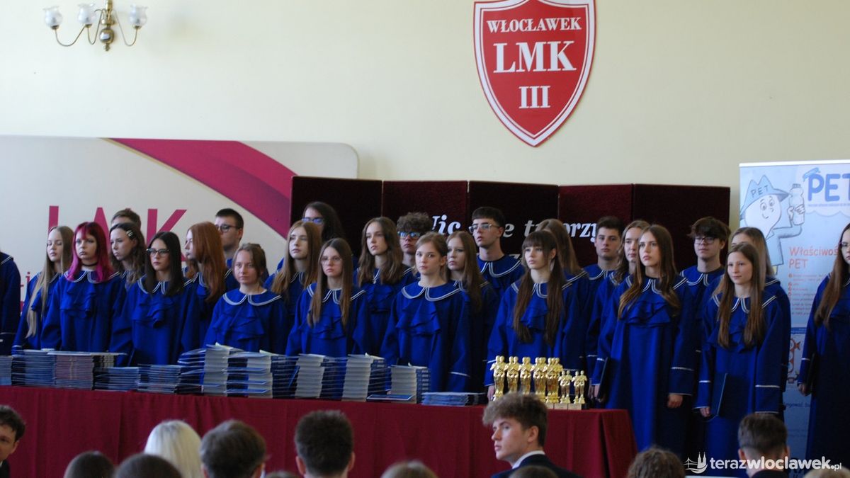 zakończenie roku maturzystów w III LO we Włocławku
