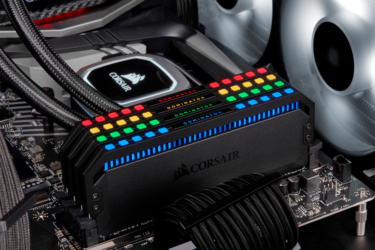 CORSAIR DOMINATOR PLATINUM RGB – nowe pamięci RAM DDR4 z podświetleniem