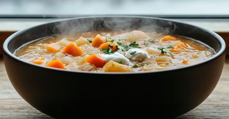 Kiedyś babcie co chwilę zimą gotowały tę zupę. Dziś prawie zapomniana, a pomaga schudnąć