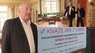 Polski kandydat na burmistrza Londynu: "Oferuję się jako kandydat z jajami polskimi!"