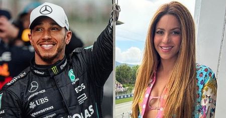 Shakira kibicowała Lewisowi Hamiltonowi na wyścigu Formuły 1 w Barcelonie. Plotki o ich romansie są prawdziwe?