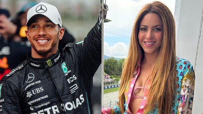 Shakira kibicowała Lewisowi Hamiltonowi na wyścigu Formuły 1 w Barcelonie. Plotki o ich romansie są prawdziwe?