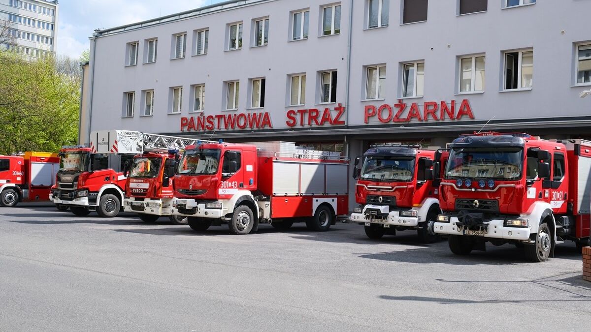 Wozy straży pożarnej