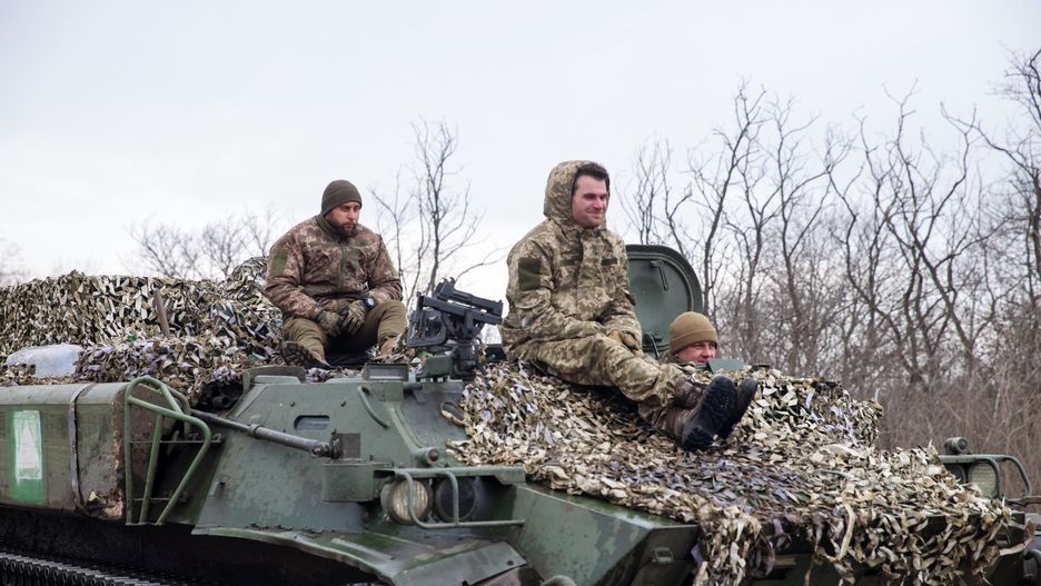 Obwód doniecki, Ukraina, 26.02.2023