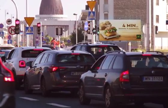 Informacje o czasie dojazdu do najbliższej restauracji w kampanii McDonald’s (wideo)