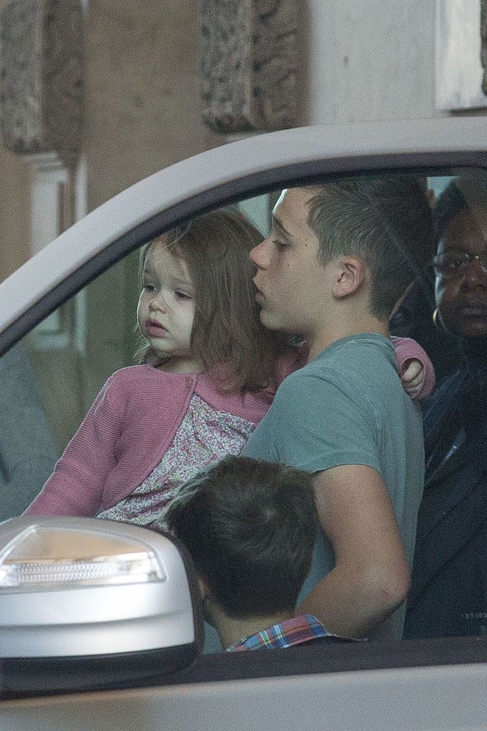 Brooklyn Beckham i Harper Beckham 